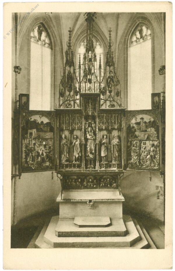 blaubeuren, klosterkirche, hochaltar, gesamtaufnahme