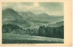 berchtesgaden, blick vom landhaus schönsicht