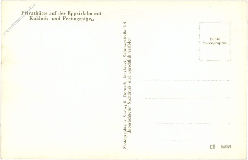 zirl, privathütte auf der eppzirlalm mit kuhloch und freiingspitzen