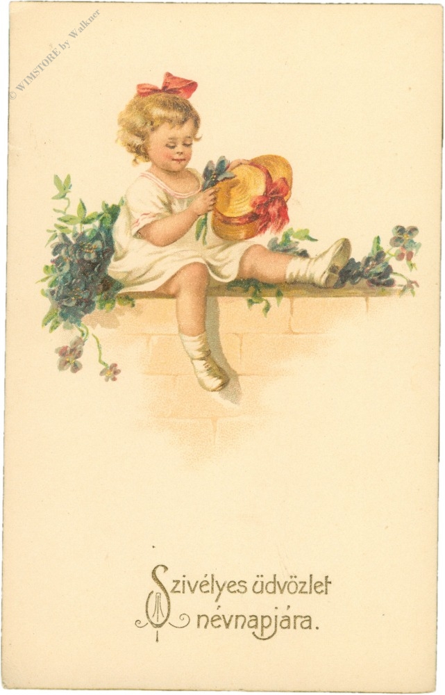 namenstag, mädchen mit hut namenstag, mädchen mit hut