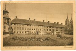 höxter an der weser, schloss corvey, vorderansicht