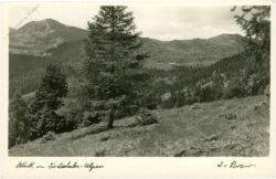 scheifling, blick in die seetaler alpen