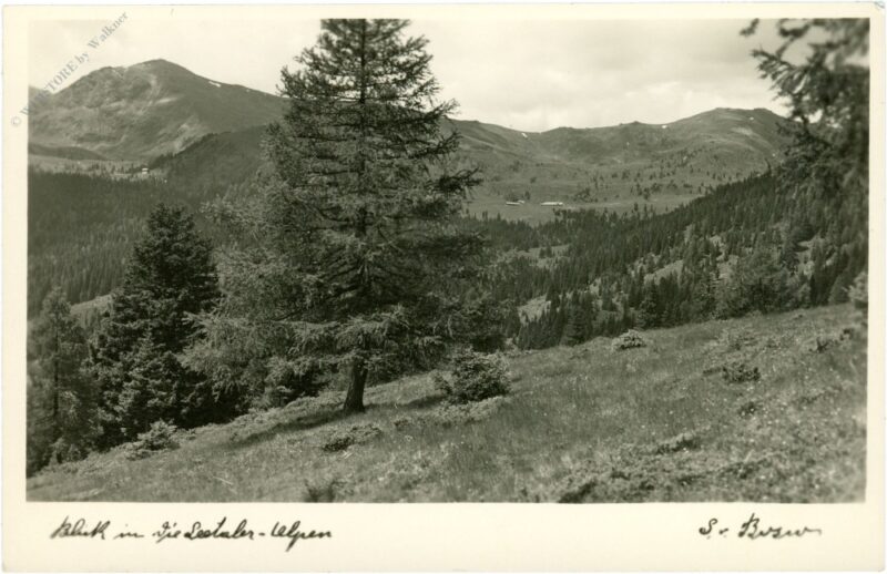 scheifling, blick in die seetaler alpen scheifling, blick in die seetaler alpen