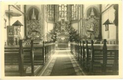 kircheninneres, altar kircheninneres, altar