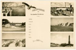 nordseebad norderney, multiansicht