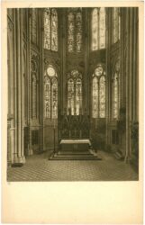 marburg, st. elisabethkirche, chor mit hochaltar