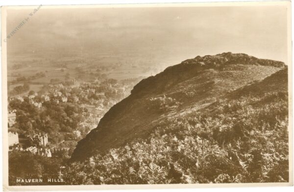 malvern hills, ansicht malvern hills, ansicht