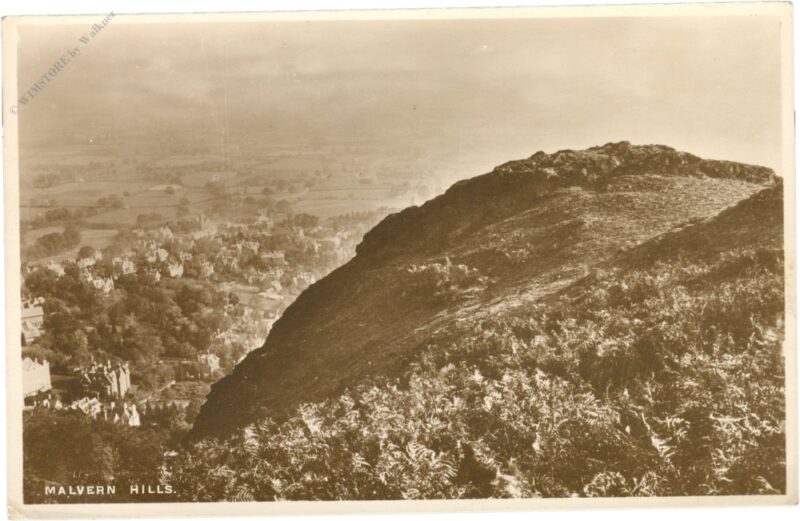 malvern hills, ansicht malvern hills, ansicht