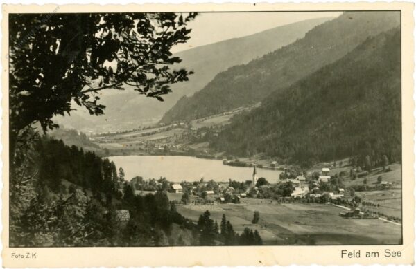 feld am see, ortsansicht