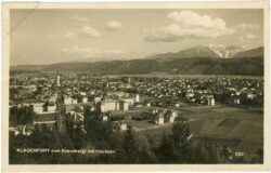 klagenfurt, vom kreuzbergl mit hochobir
