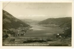 ossiach, panorama vom ossiachersee mit annenheim sattendorf und ossiach