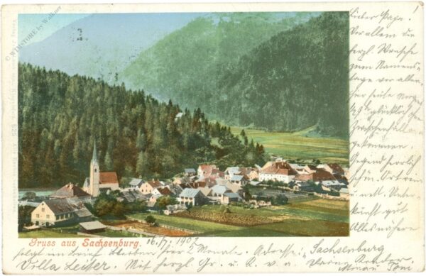 sachsenburg, ortsansicht
