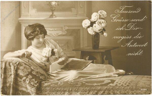 dame lesend dame lesend