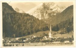 kötschach mauthen, ortsansicht