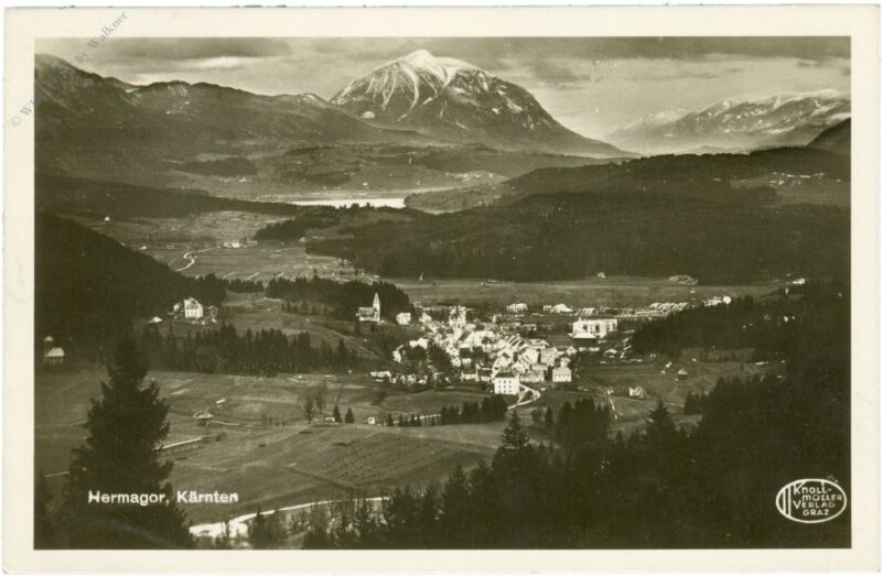hermagor, ortsansicht hermagor, ortsansicht
