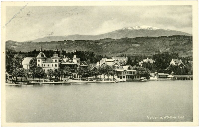 velden am wörthersee, ansicht velden am wörthersee, ansicht