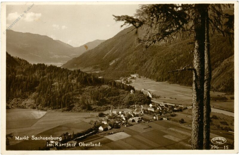 sachsenburg, ortsansicht sachsenburg, ortsansicht