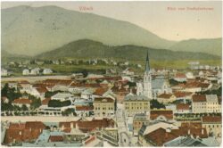 villach, blick vom stadtpfarrturm