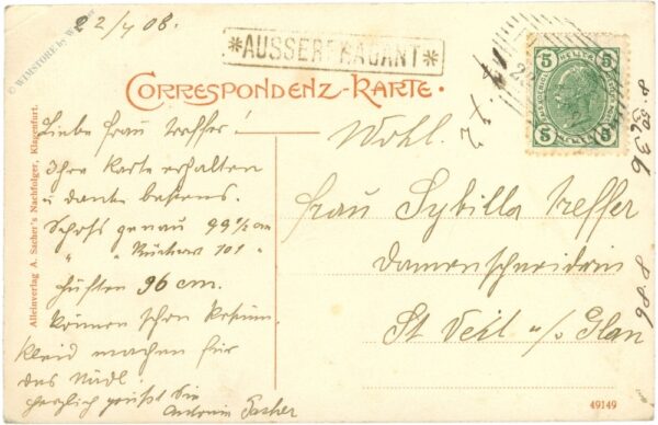 obervellach, gruss aus dem möllthale
