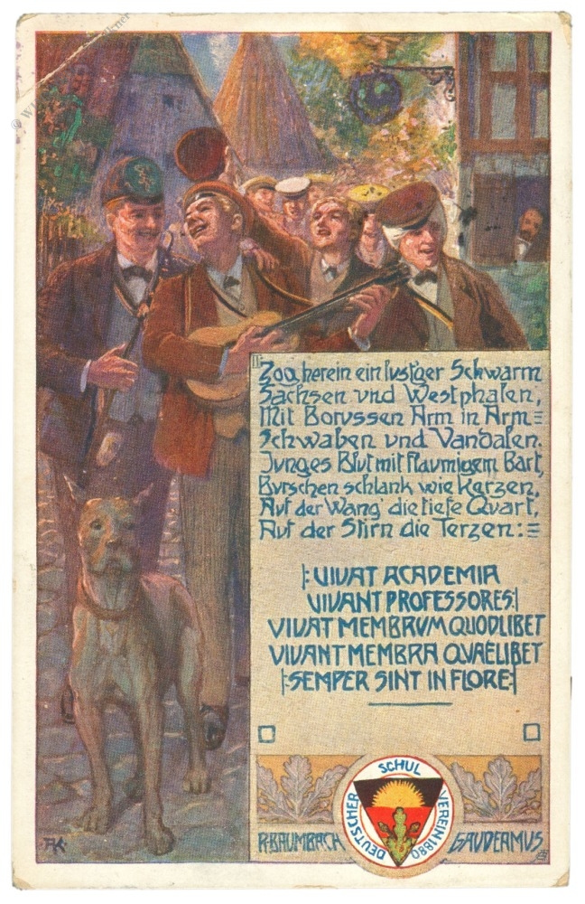 zog herein ein lustiger schwarm... zog herein ein lustiger schwarm...