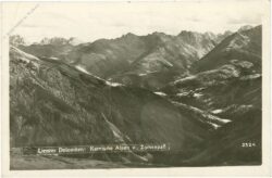 lienzer dolomiten, karnische alpen vom zochenpaß