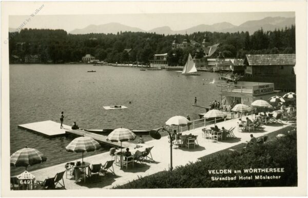 velden am wörthersee, strandbad hotel möslacher
