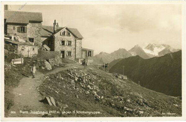 großglockner, franz josef haus gegen die schobergruppe