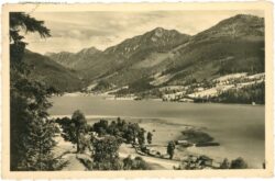 weissensee, gegen süden