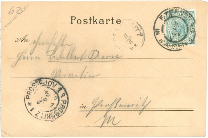 sternberg, hauptversammlung des deutsch mähr. lehrerbundes, august 1901
