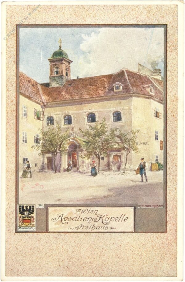 wien 4, rosalien kapelle, im treibhaus