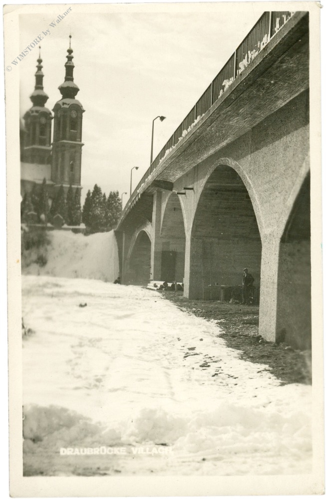 villach, draubrücke villach, draubrücke