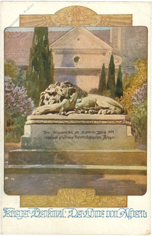 wien 22, der löwe von aspern