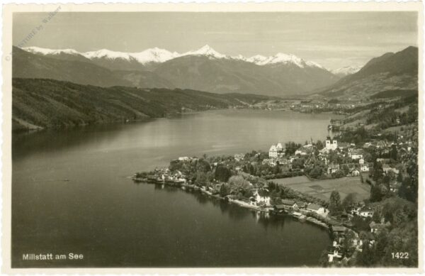 millstatt am see, ortsansicht