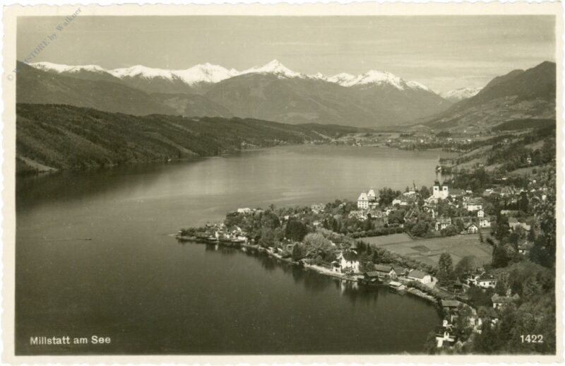 millstatt am see, ortsansicht