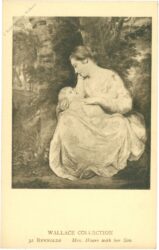 reynolds: mrs. hoare with her son