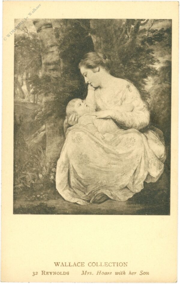 reynolds: mrs. hoare with her son