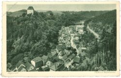 ziegenrück, blick v.d. waldkanzel