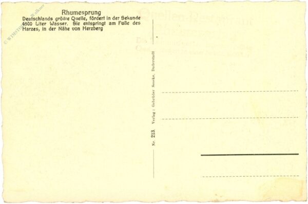 rhumspringe, rhumesprung