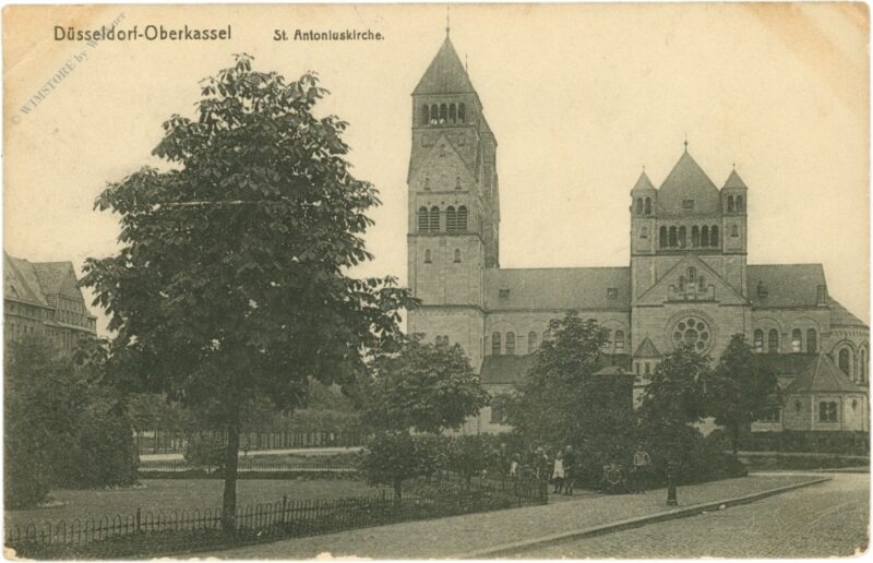 düsseldorf, oberkassel, st. antoniuskirche düsseldorf, oberkassel, st. antoniuskirche