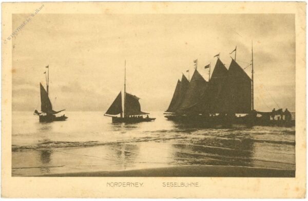 norderney, segelbühne