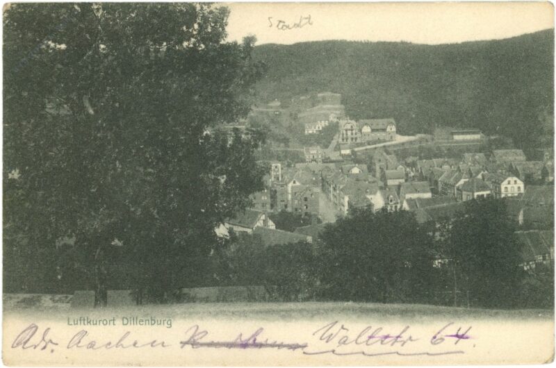 dillenburg, ortsansicht dillenburg, ortsansicht