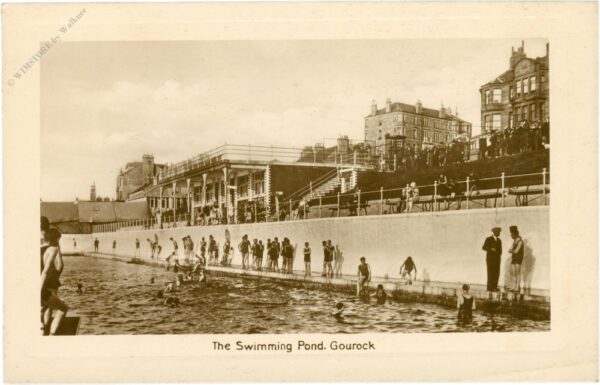 gourock, the swimming pond