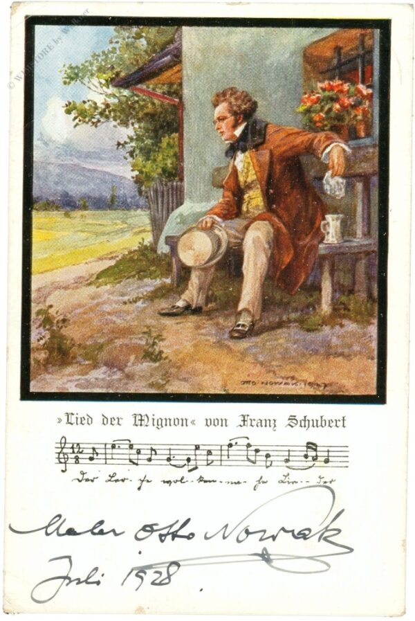 schubert, franz: lied der mignon