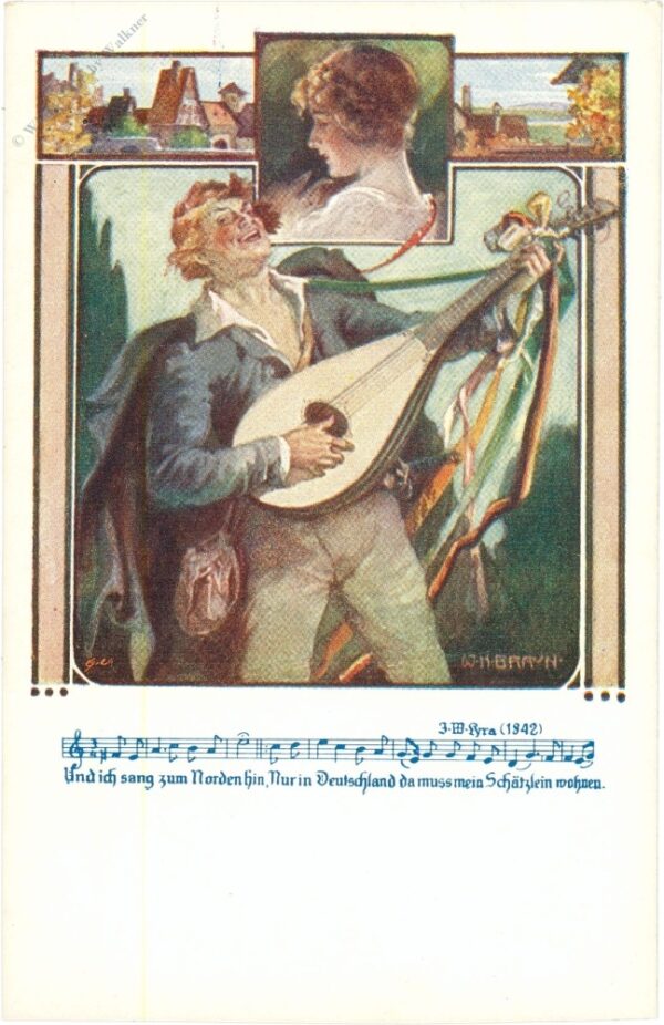 und ich sang zum norden hin...