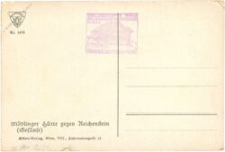 gesäuse, mödlingerhütte gegen reichenstein
