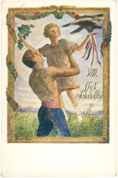 prag, 8. sokol turnfest im jahre 1926
