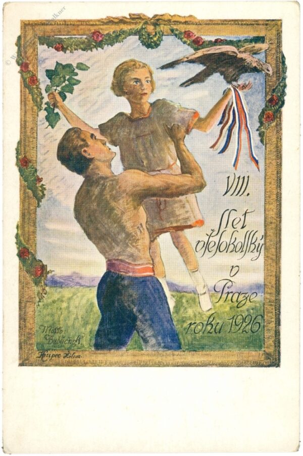 prag, 8. sokol turnfest im jahre 1926
