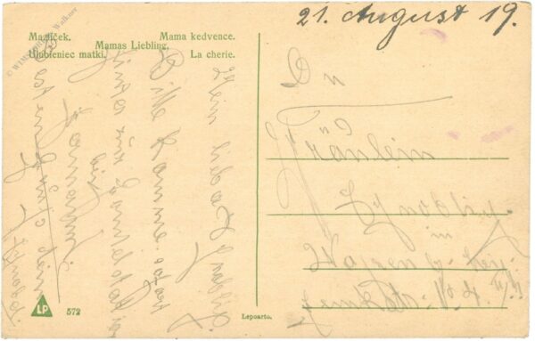 mazlicek: mamas liebling