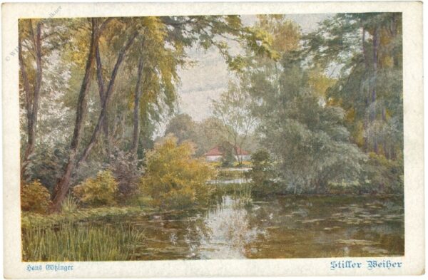mötzinger, hans: stiller weiher