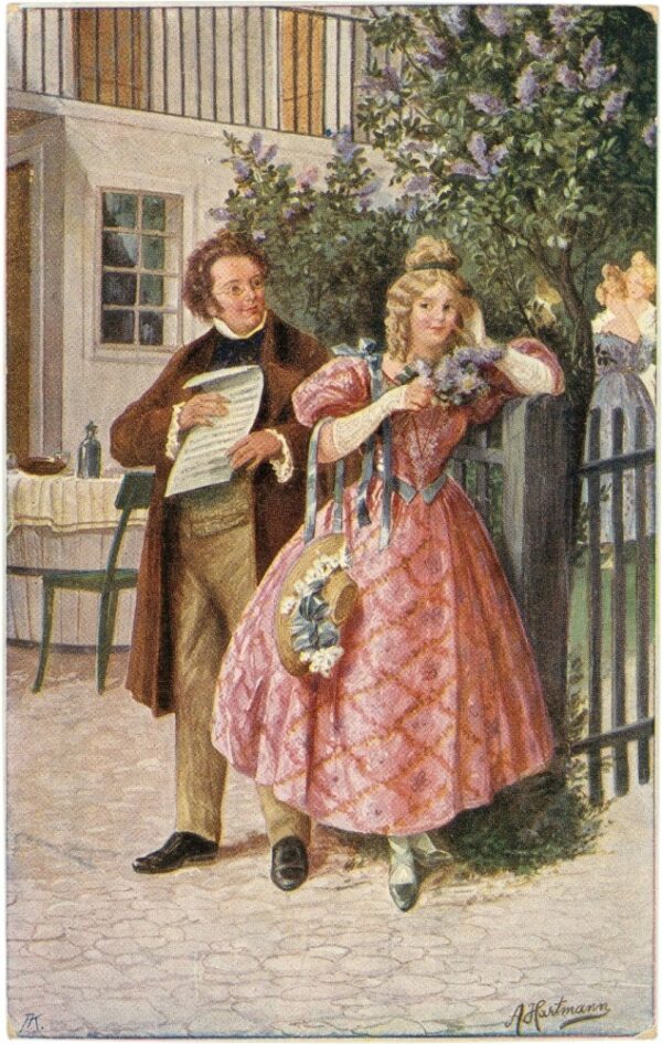 schubert, franz: schubert und hannele
